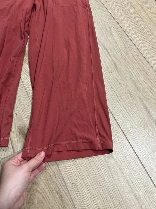 lululemon athletica Wide-Leg Leggings in Rust Red - Picture 2 of 7